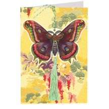 Butterfly with Tassel Card ~ England